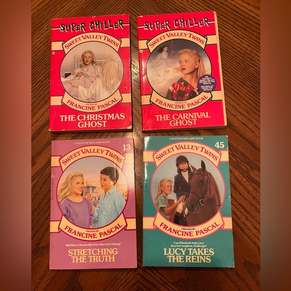 Vintage Sweet Valley Twins kids chapter books | Set of 4 - Picture 1 of 13